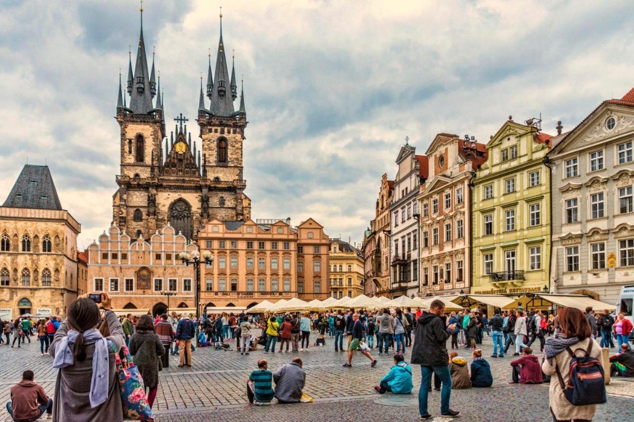 Apt In Center Prague Great View By Michal&Friends Luaran gambar