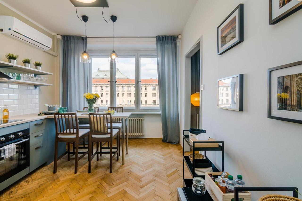 Apt In Center Prague Great View By Michal&Friends Luaran gambar
