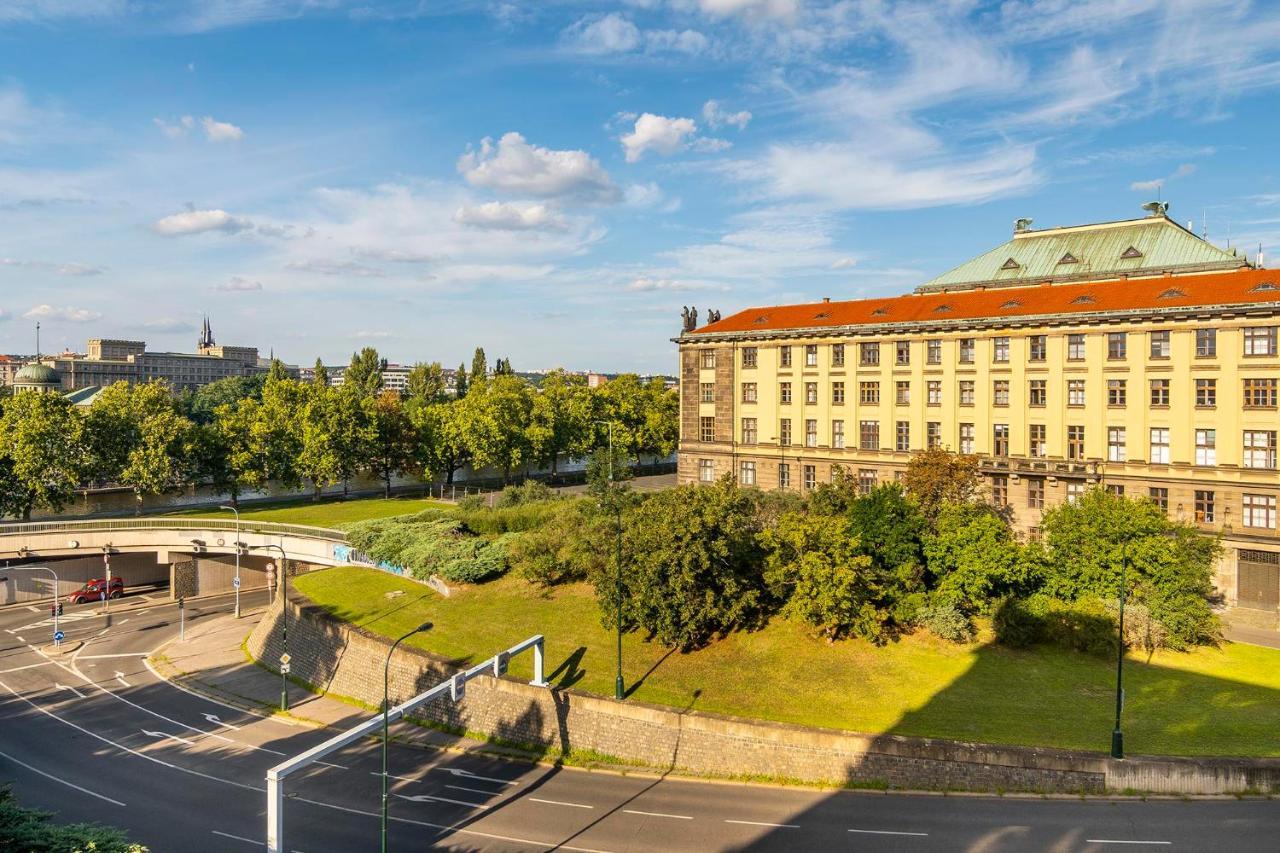 Apt In Center Prague Great View By Michal&Friends Luaran gambar
